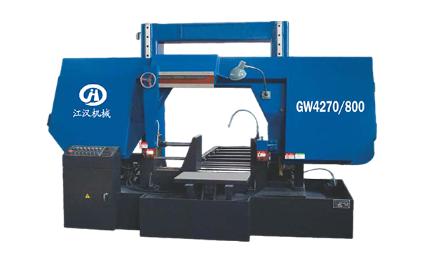 布拖GW4270/800双柱龙门卧式带锯床